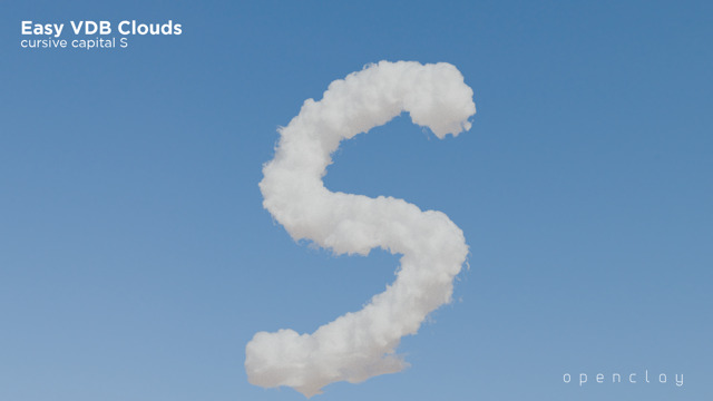 Cursive Capital S